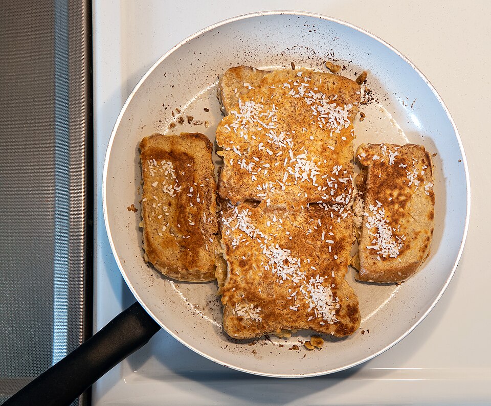 Pain perdu à la cannelle