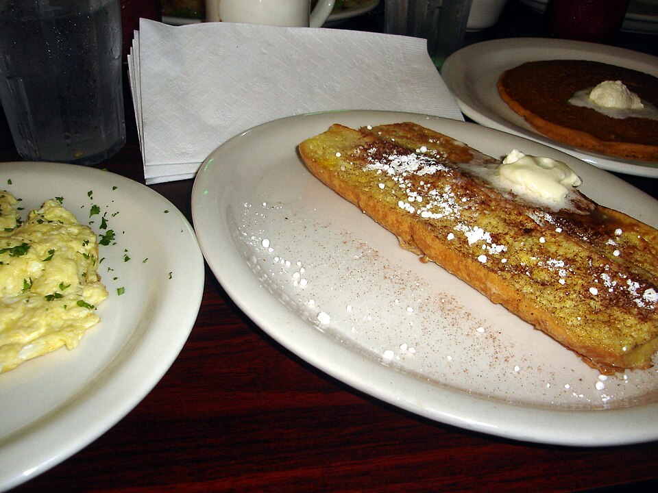 Pain perdu à la cannelle