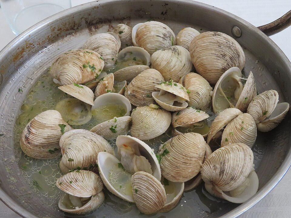 Palourdes à la marinière