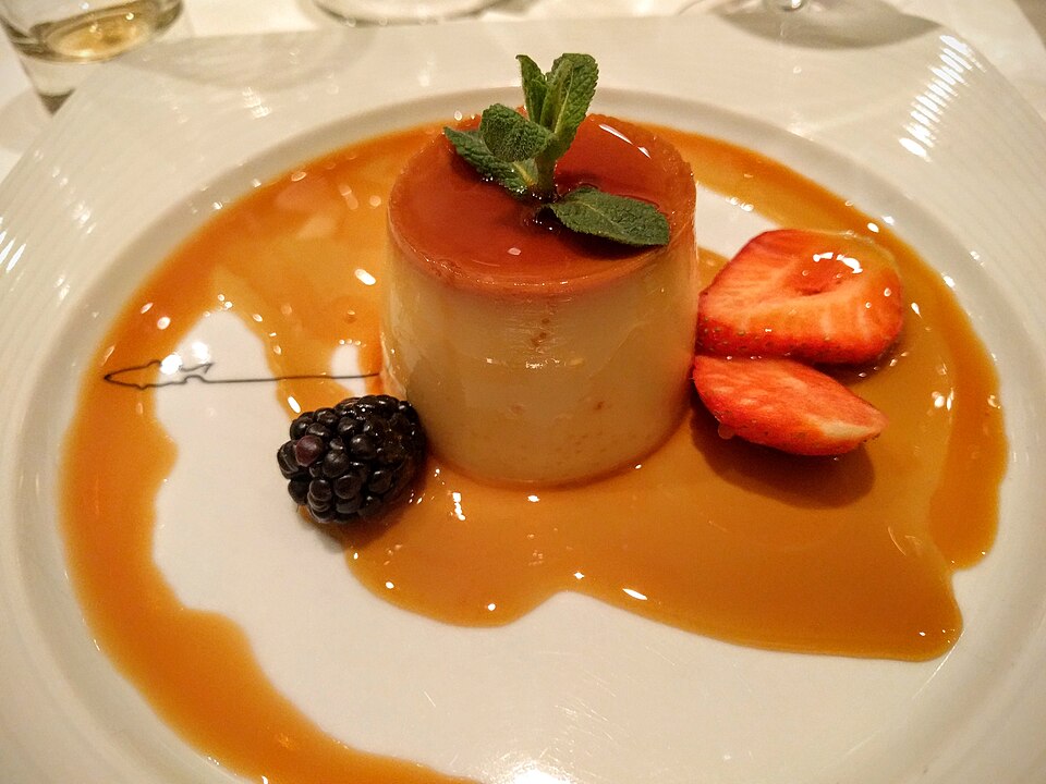 Panna cotta au café