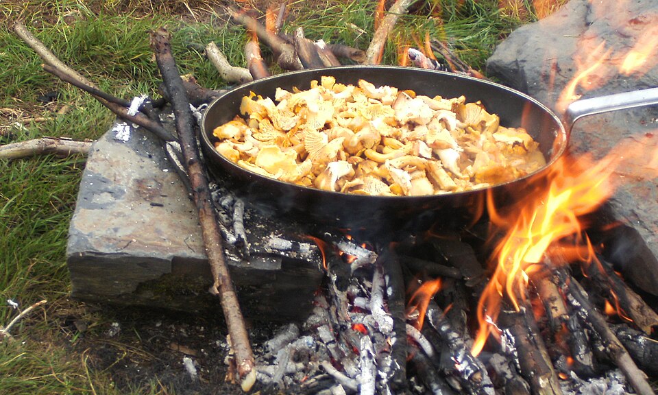 Poêlée d'automne aux champignons et châtaignes
