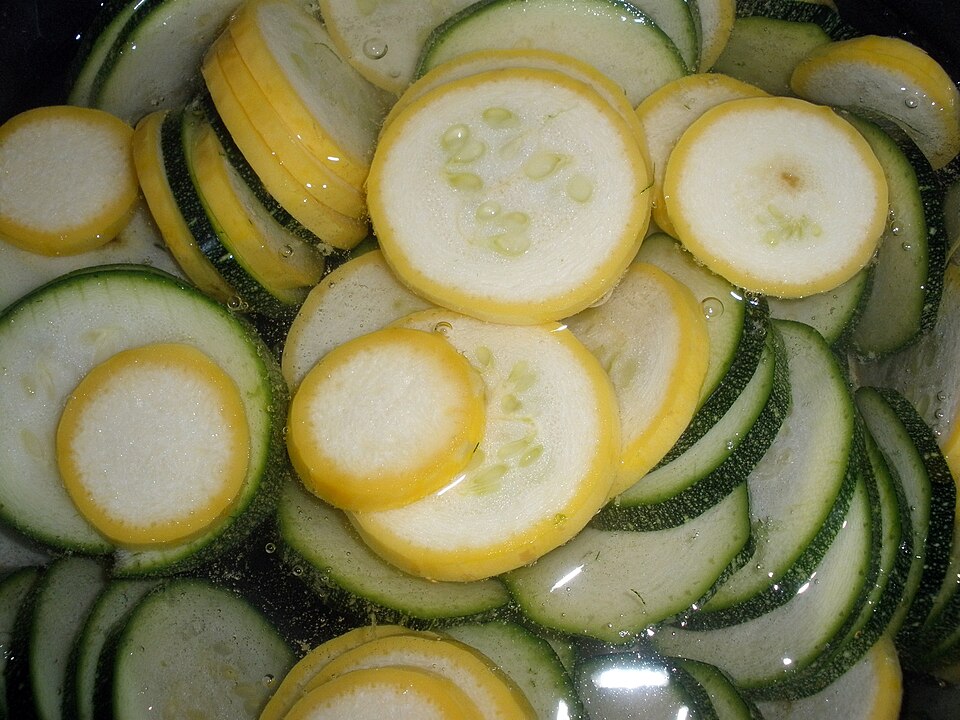 Poêlée de courgettes et menthe