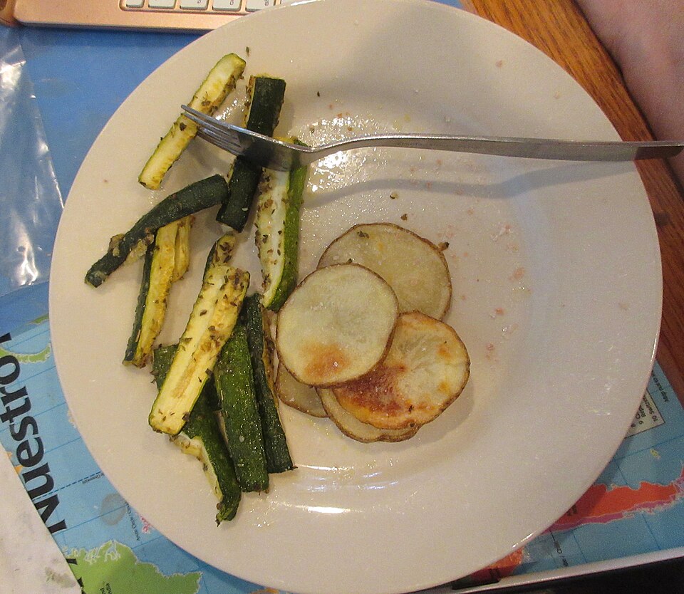 Poêlée de courgettes et menthe