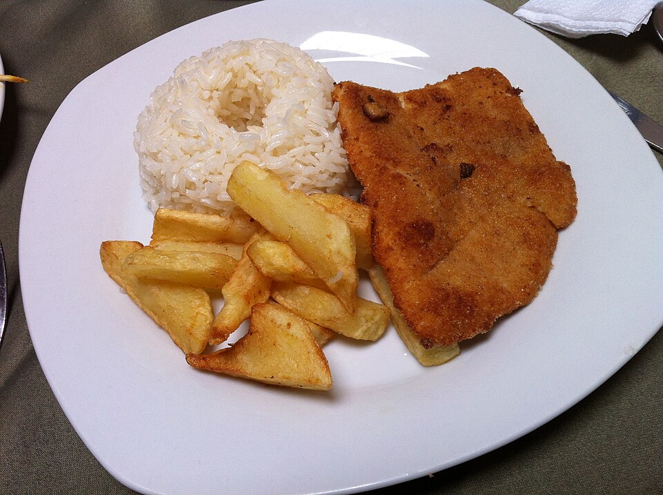 Poisson blanc en croûte de parmesan