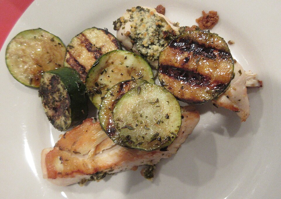 Poitrine de poulet grillée à l'italienne