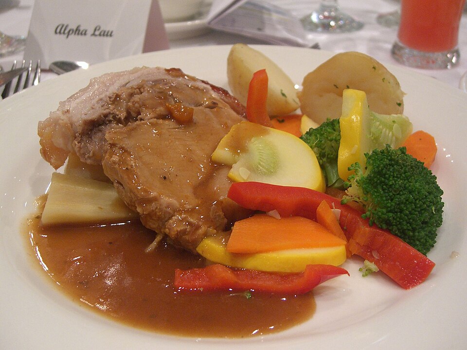 Porc au lait façon toscane