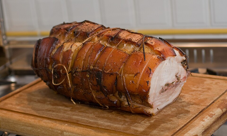 Porc rôti au fenouil et citron