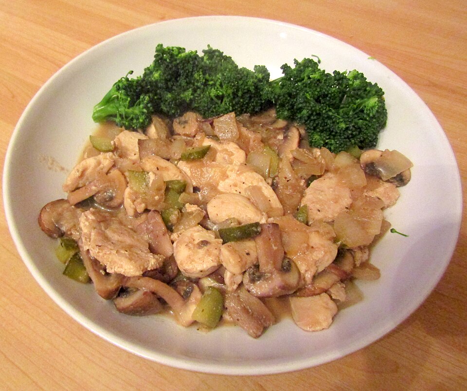 Poulet à la moutarde à l'ancienne