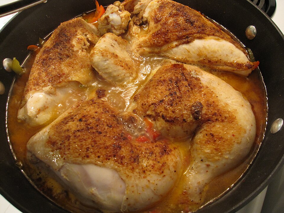 Poulet basquaise