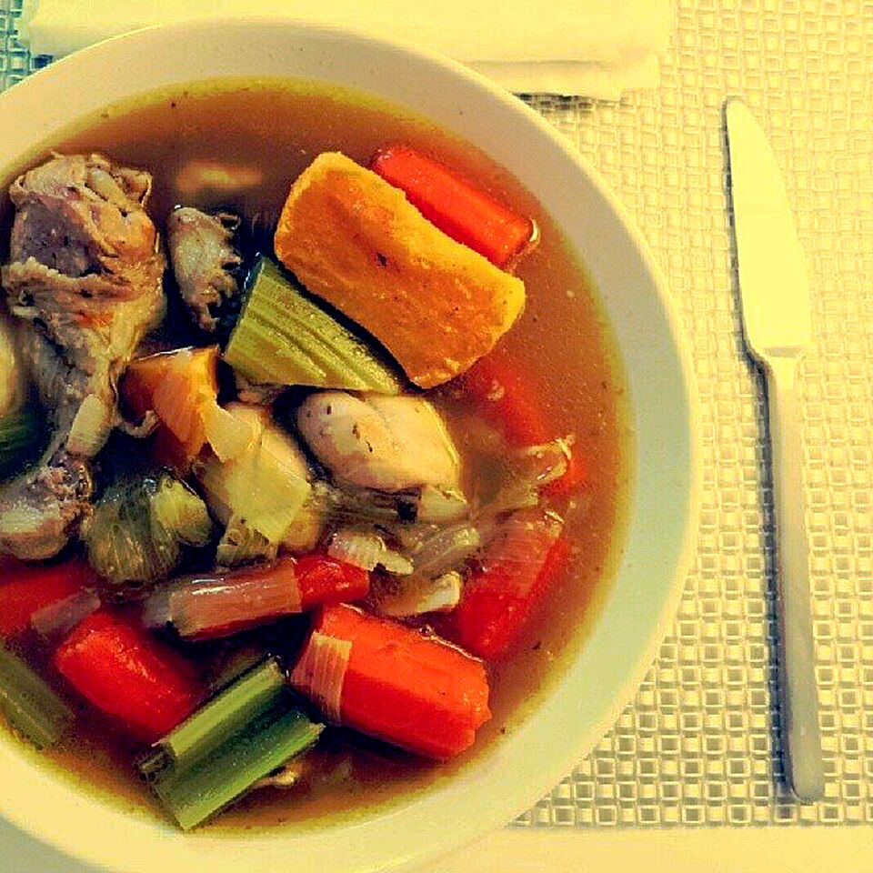 Poulet en cocotte aux légumes d'hiver