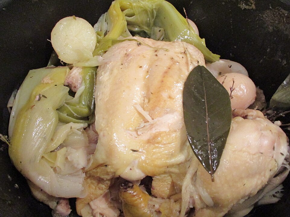 Poulet en cocotte aux légumes d'hiver