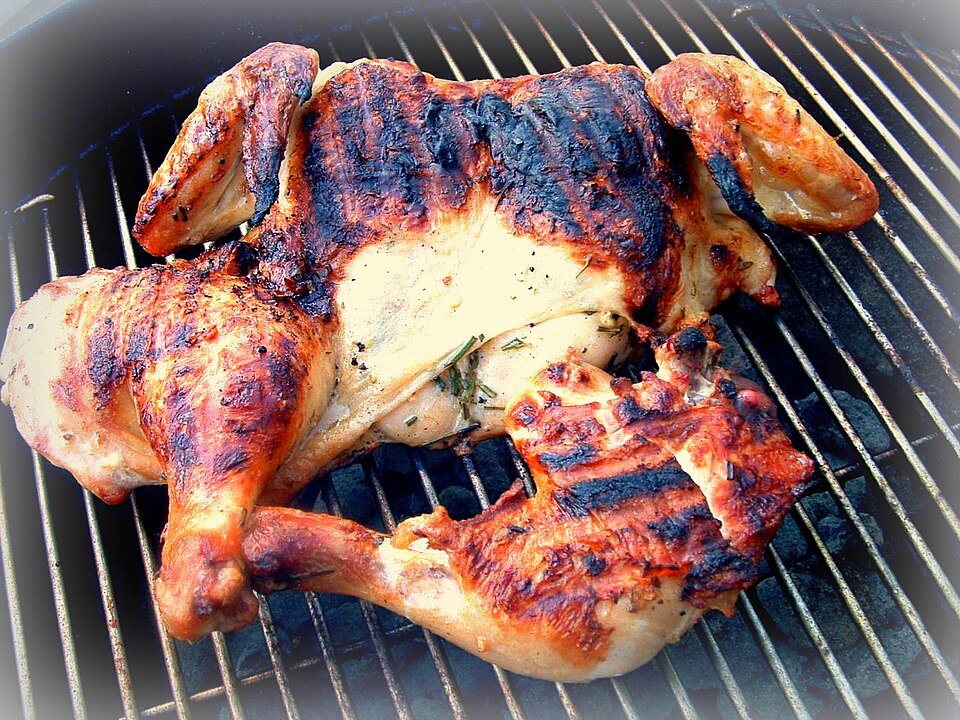 Poulet grillé à la diable