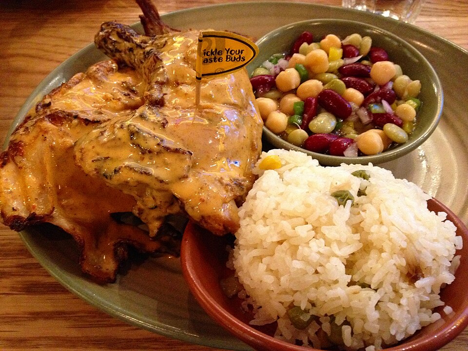 Poulet grillé façon piri-piri