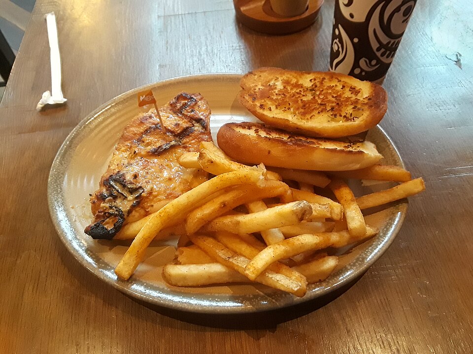 Poulet grillé façon piri-piri