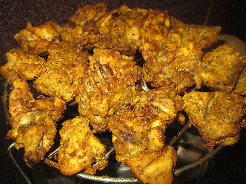 Poulet grillé façon tandoori