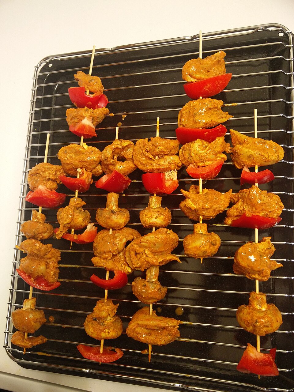 Poulet grillé façon tandoori