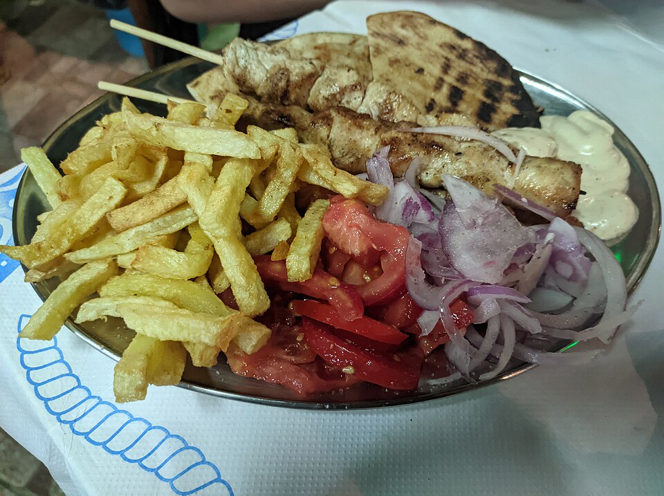 Poulet grillé mariné au paprika et origan