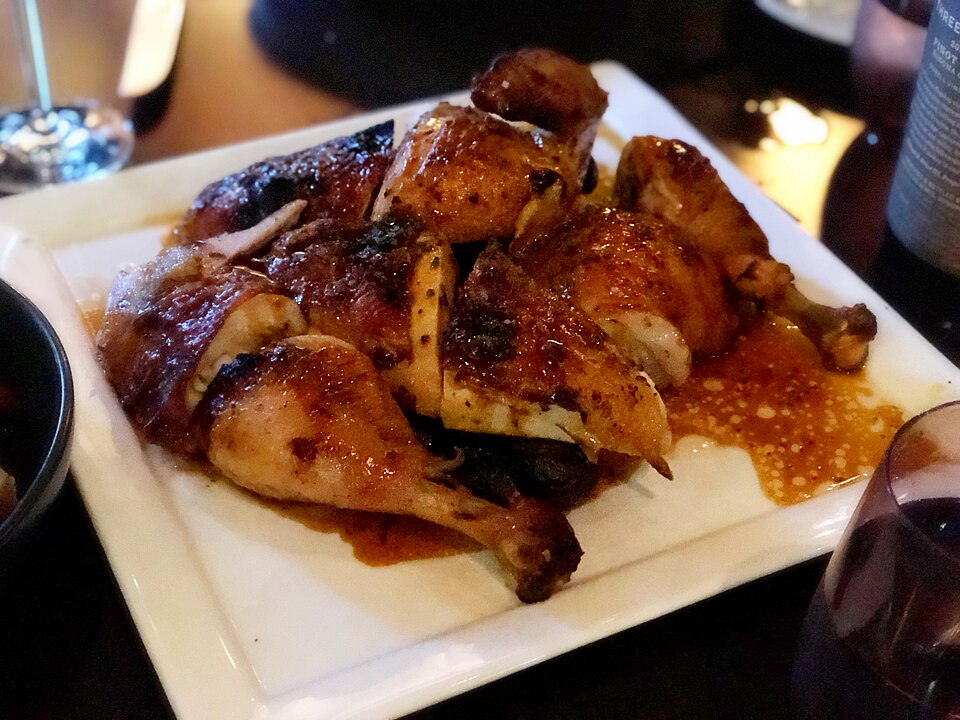 Poulet rôti aux herbes