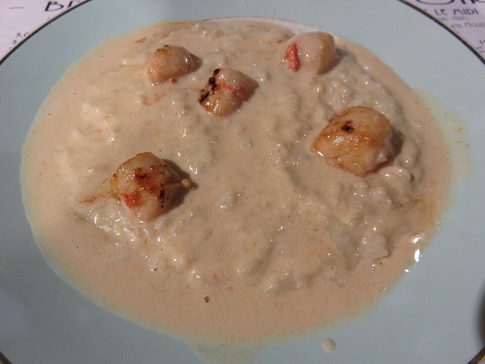 Risotto aux Saint-Jacques