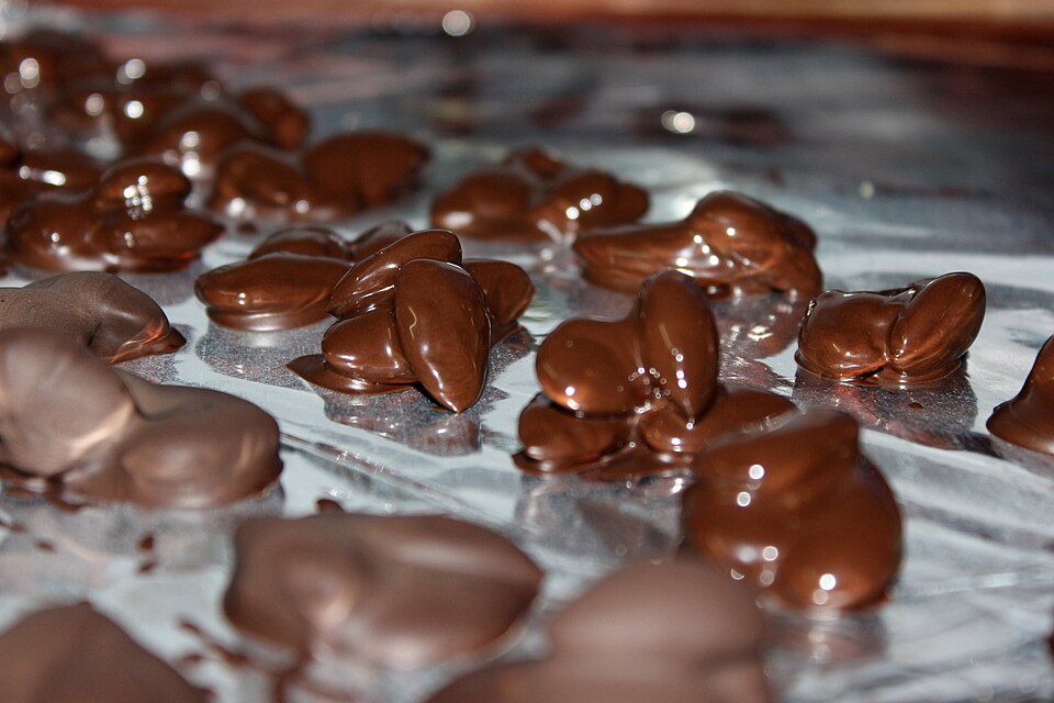Rochers au chocolat et amandes