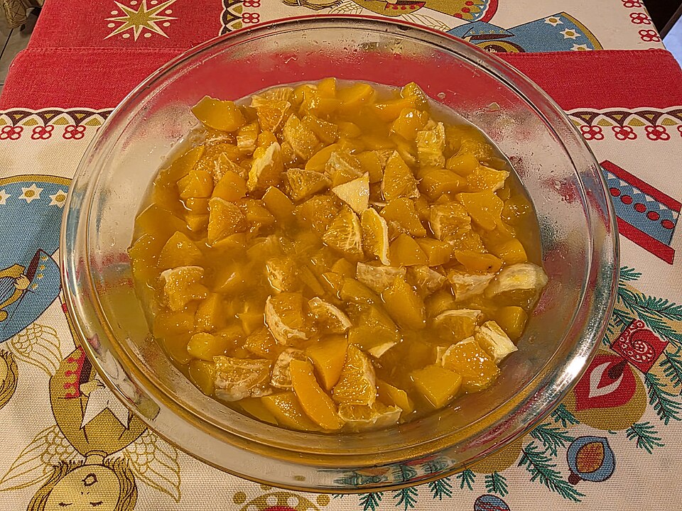 Salade d'oranges à la cannelle