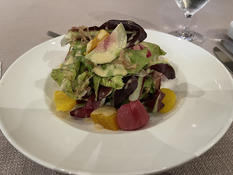 Salade de betteraves et oranges sanguines