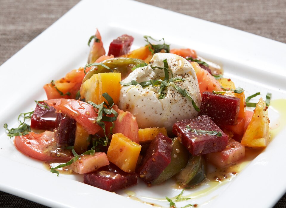 Salade de betteraves multicolores