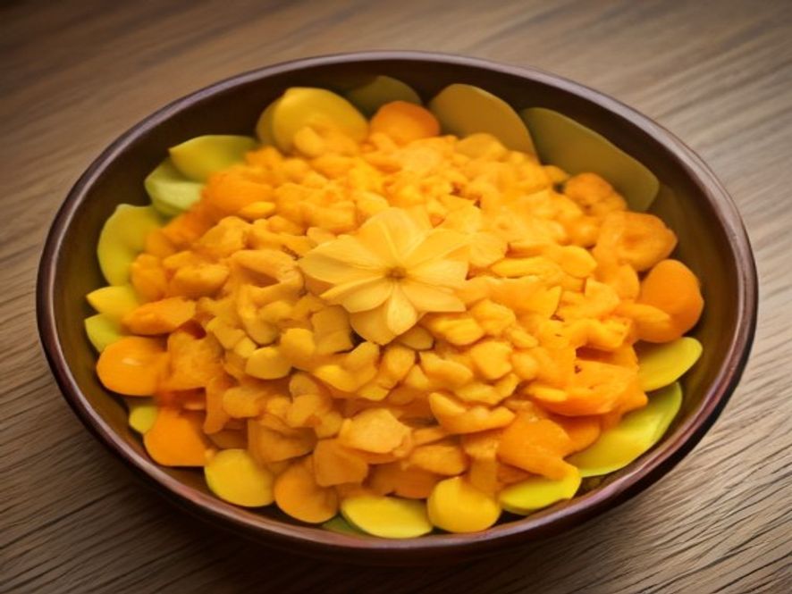 Salade de chou-fleur cru et curcuma