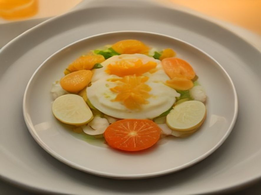 Salade de fenouil cru à l'orange sanguine