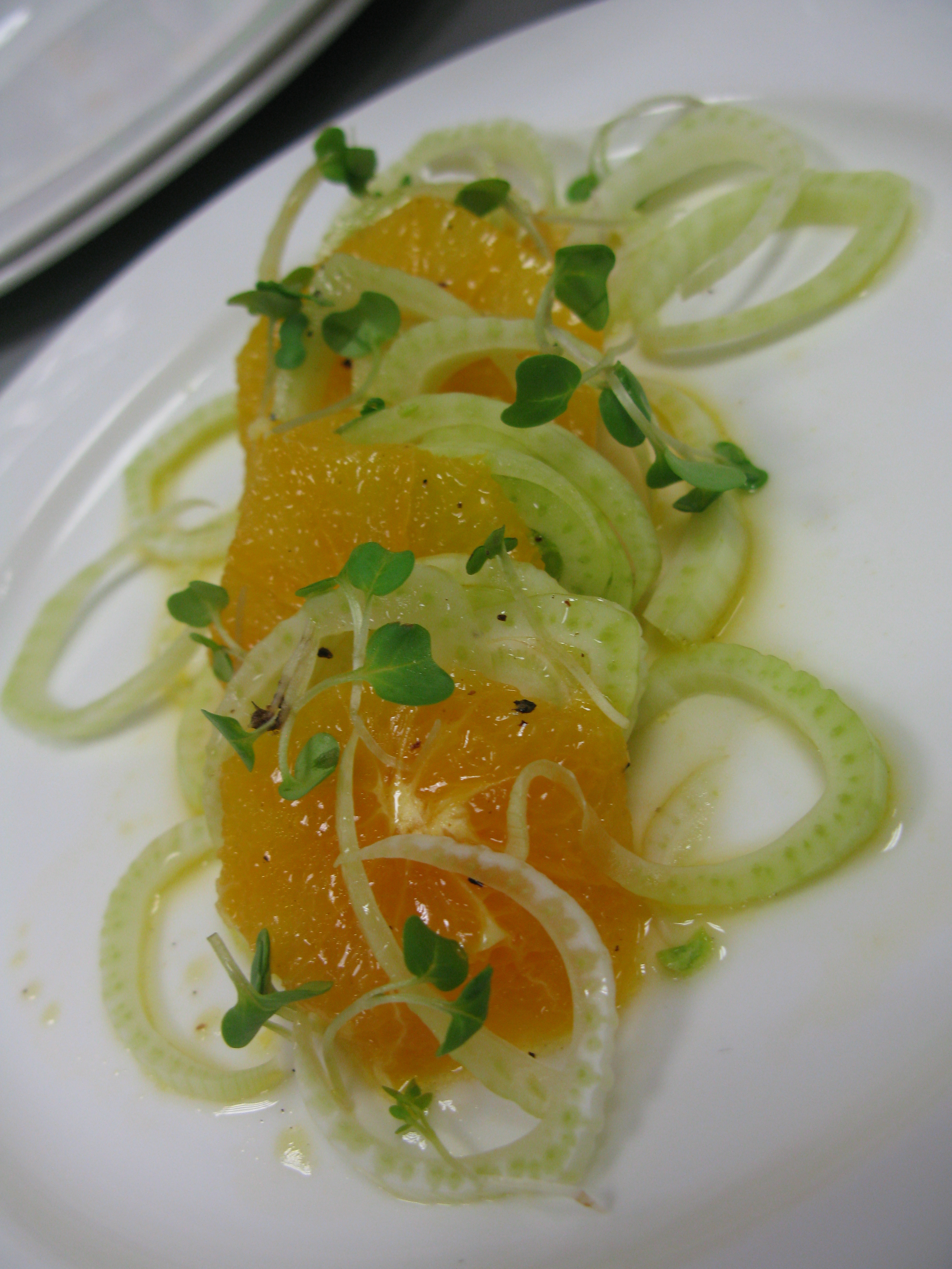 Salade de fenouil et orange