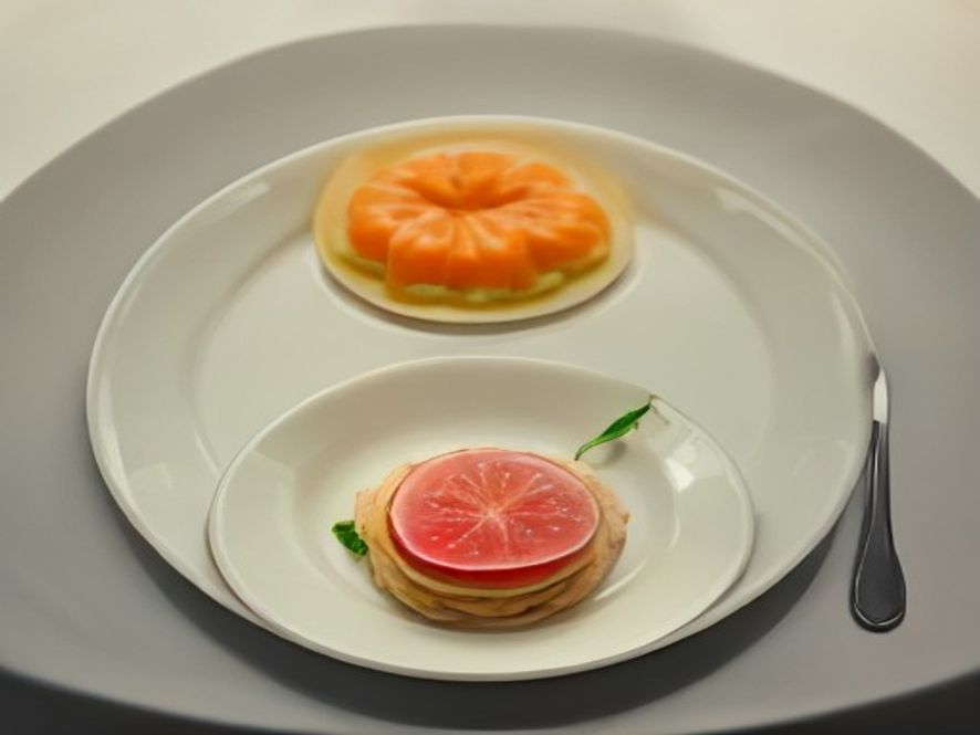Salade de melon et jambon cru