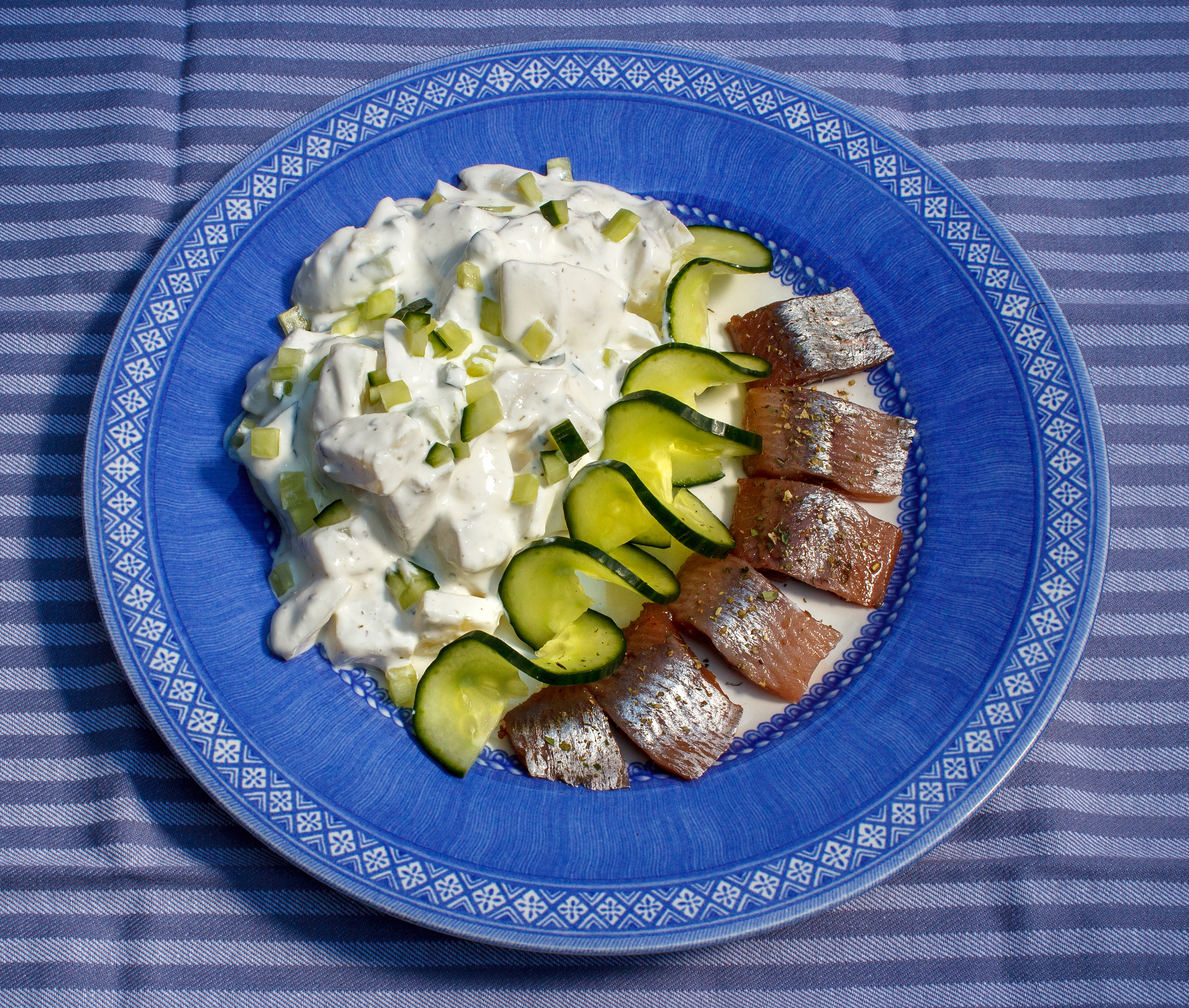Salade de pommes de terre et harengs