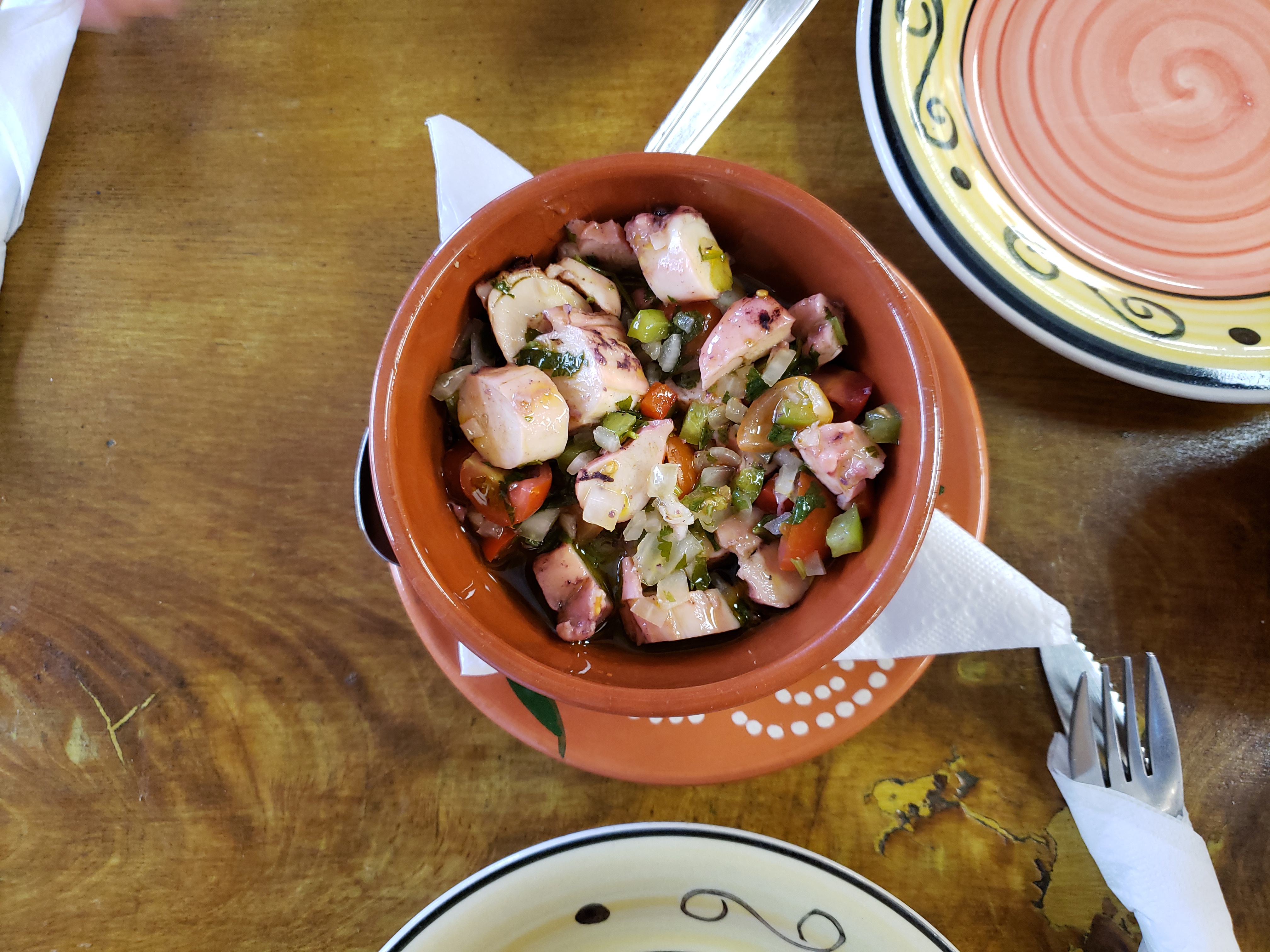 Salade de poulpe à la portugaise