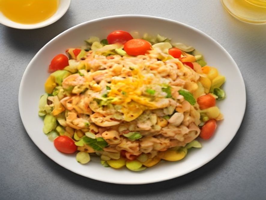 Salade de pousses de soja croquantes
