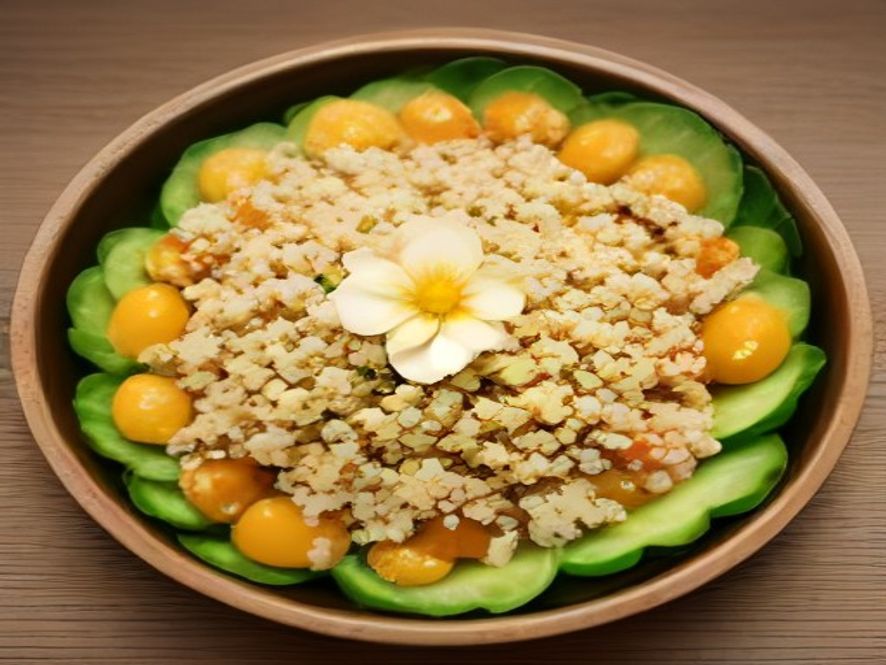 Salade de quinoa aux légumes d'été