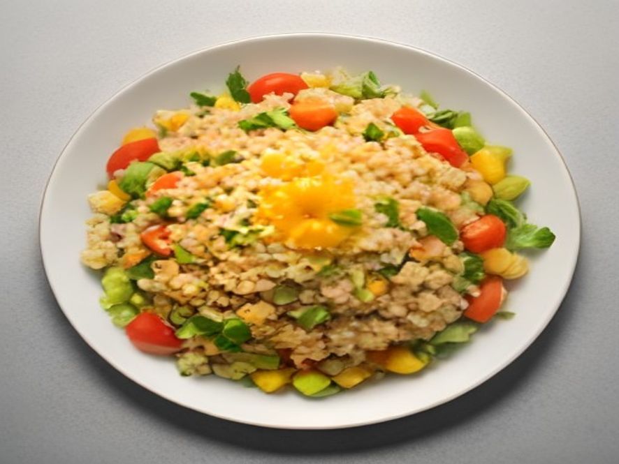 Salade de quinoa aux légumes d'été