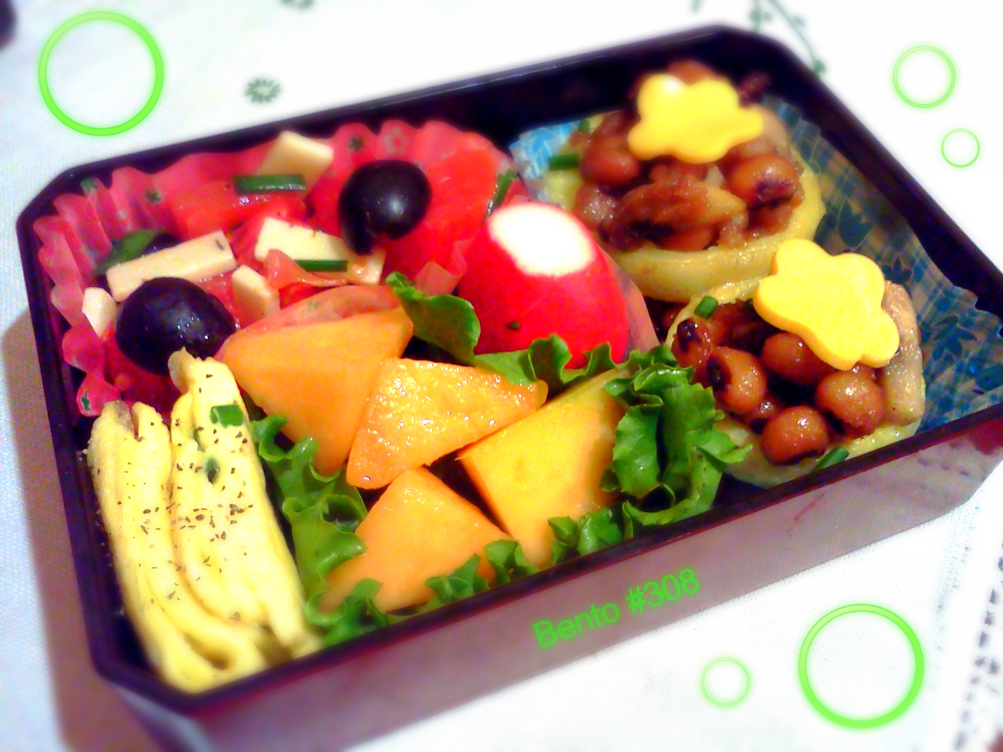 Salade de radis et fromage frais