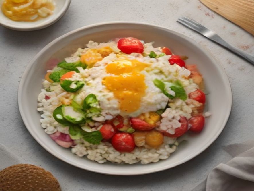 Salade de riz sauvage aux fruits secs