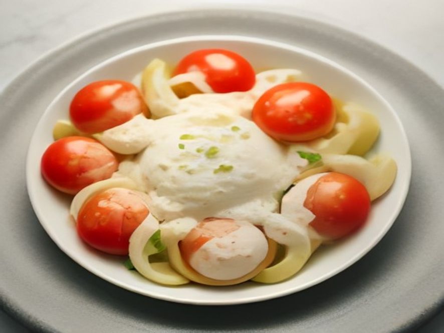 Salade de tomates mozzarella