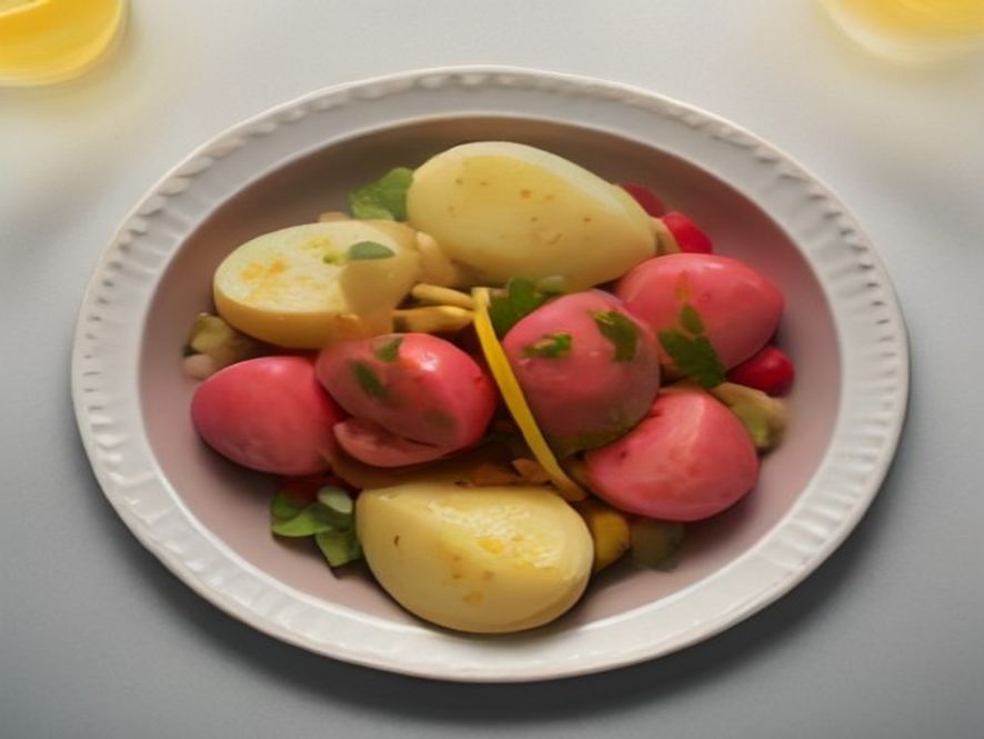 Salade tiède de patate douce rôtie