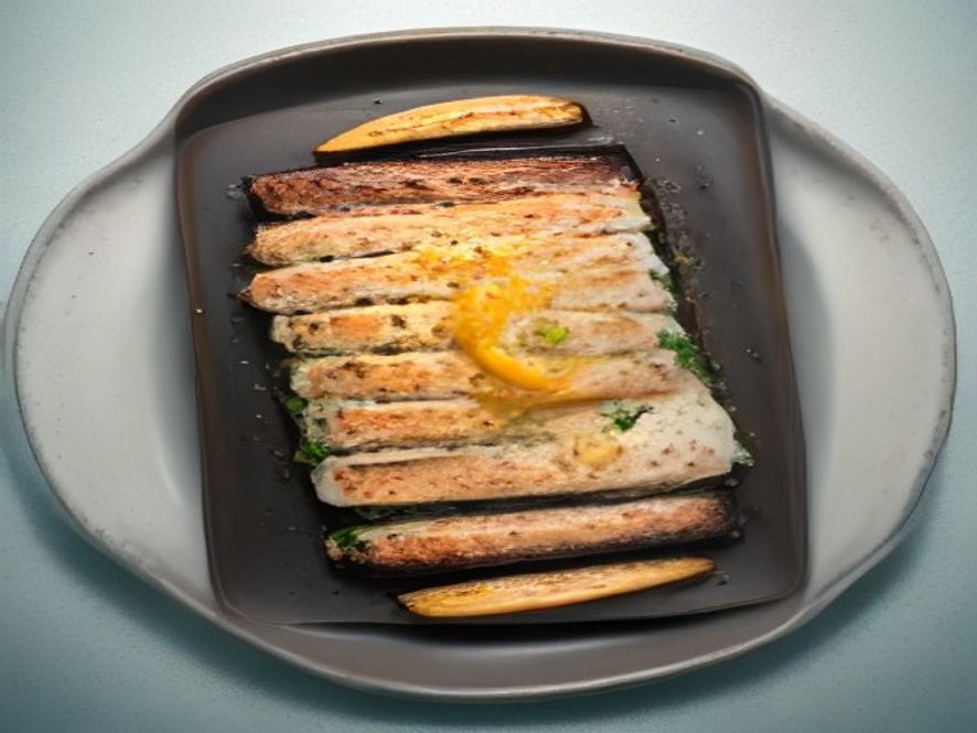 Sardines grillées à la plancha