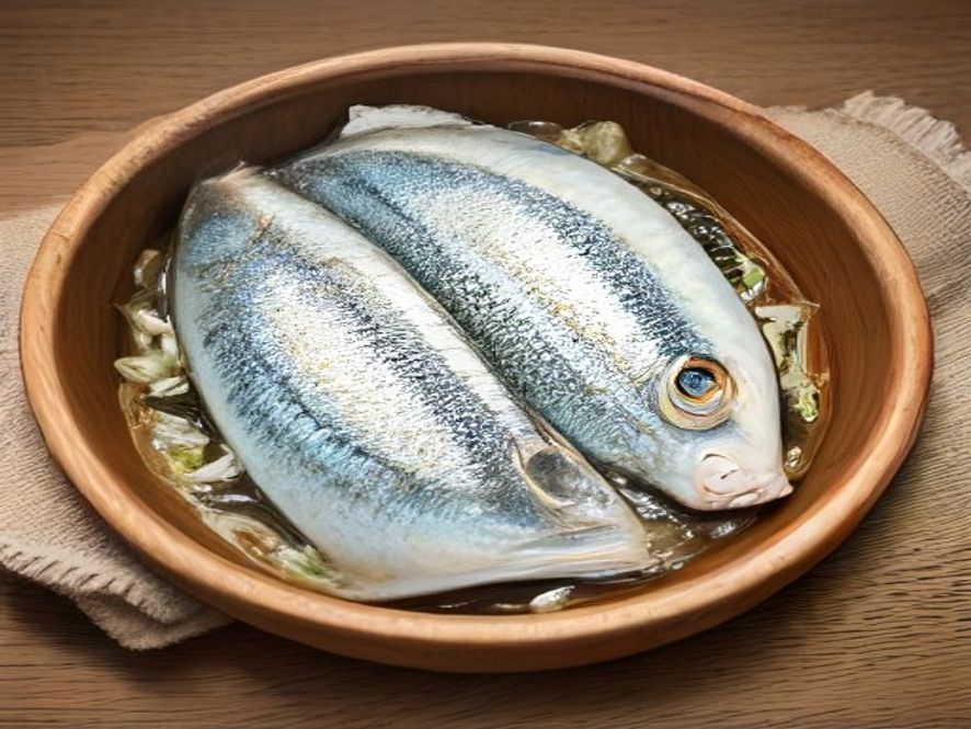 Sardines marinées à l'escabèche