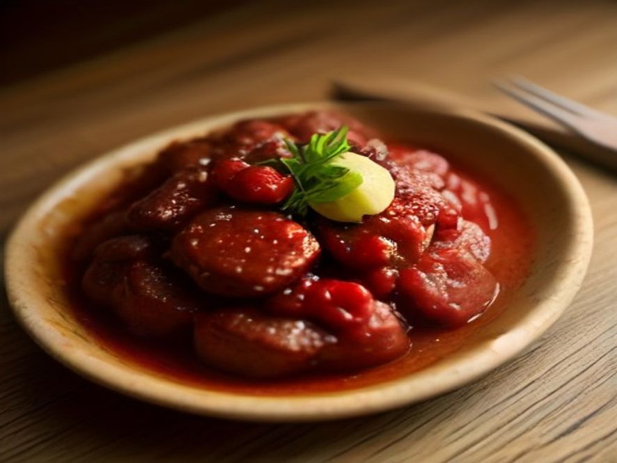 Sauté d'agneau aux épices douces