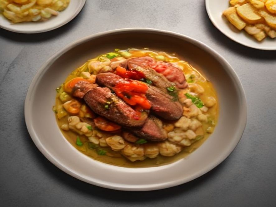 Sauté d'agneau aux épices douces