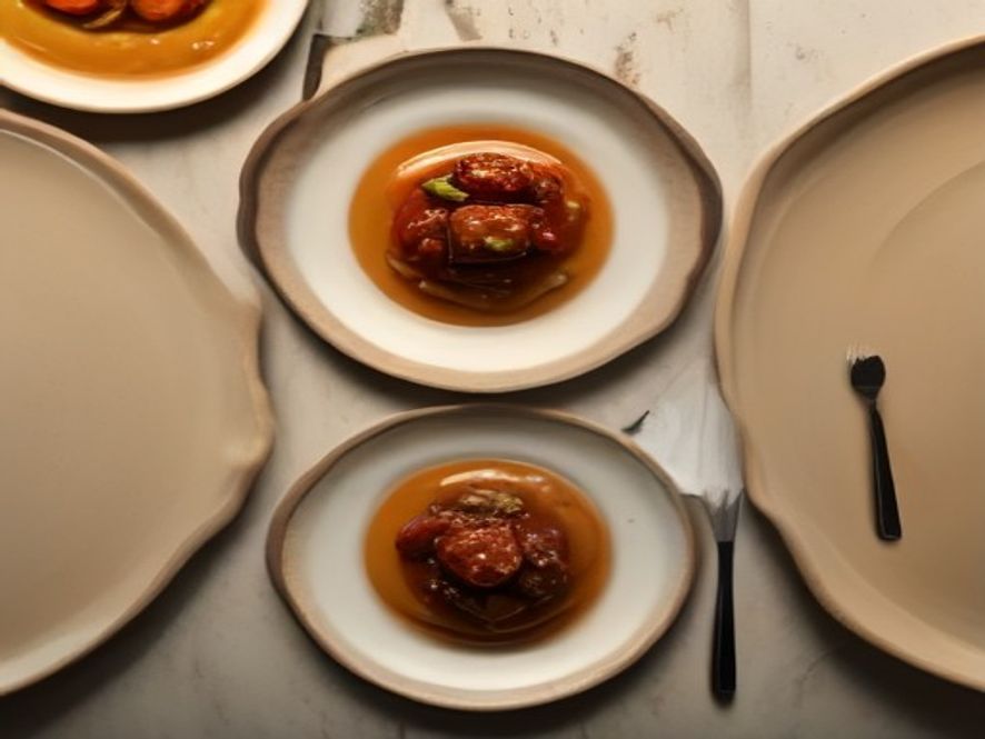 Sauté de porc au caramel d'oignons