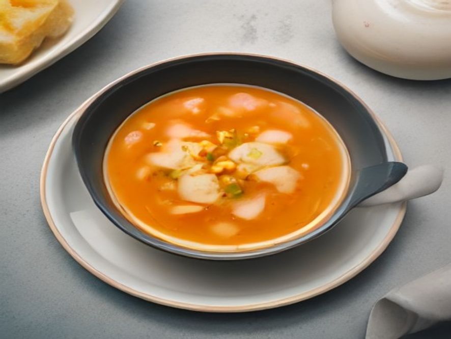 Soupe froide de concombre au yaourt