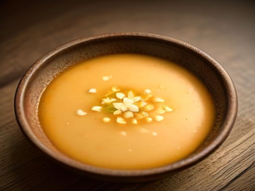 Soupe froide de melon au porto