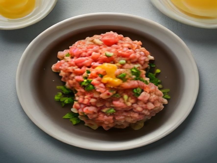 Tartare de betterave aux noix