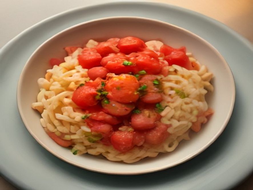 Tartare de tomates anciennes