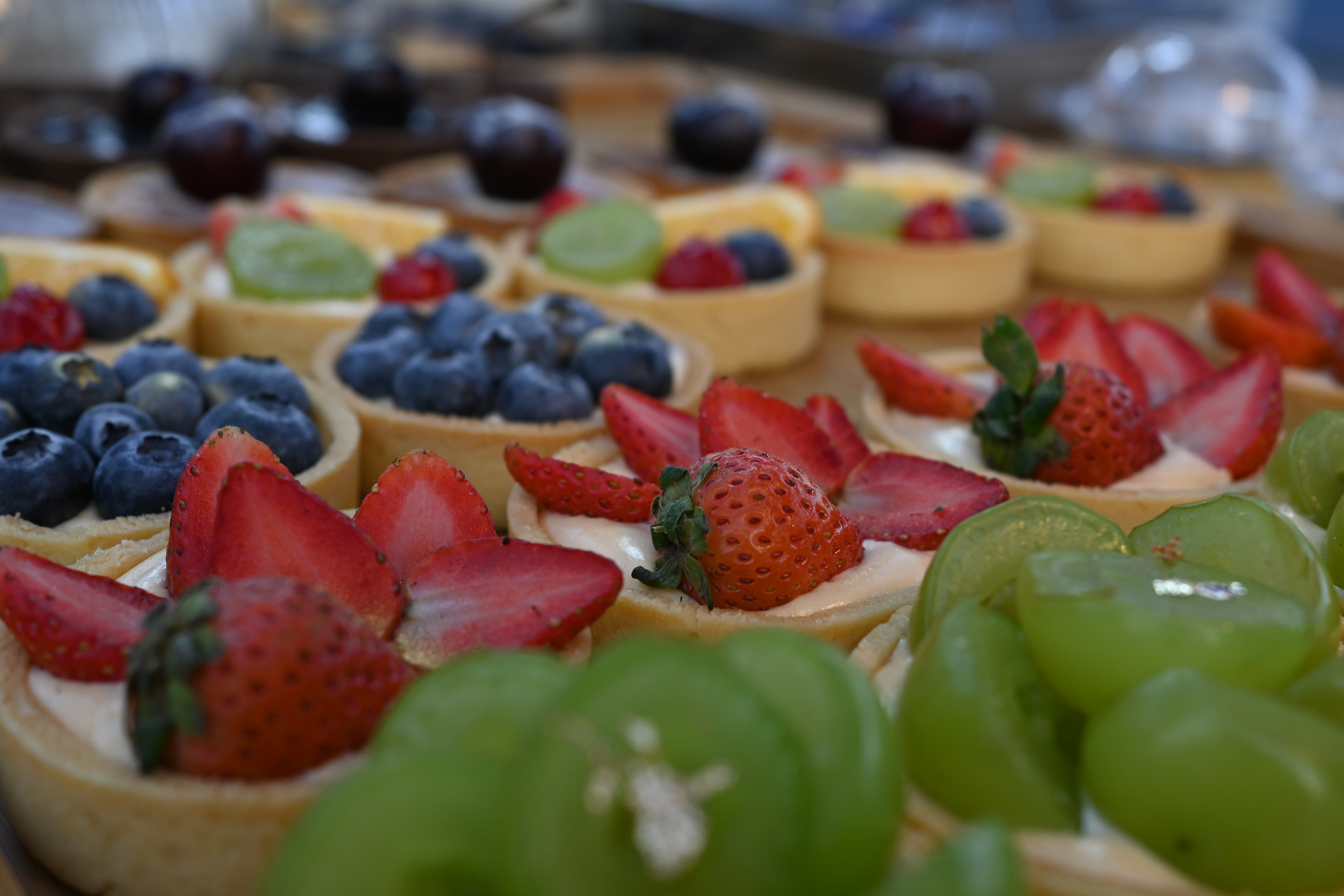 Tarte aux fruits de saison et crème pâtissière
